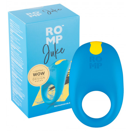 Romp Juke Silikone Penisring med Vibrator