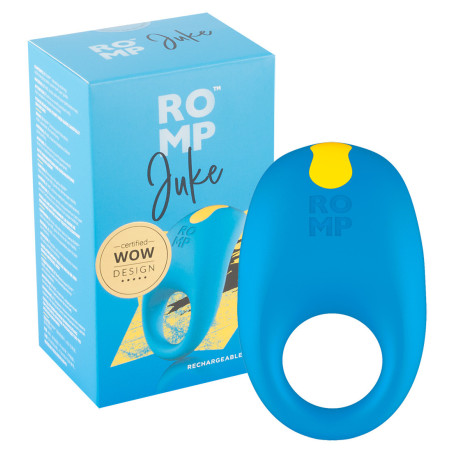Romp Juke Silikone Penisring med Vibrator