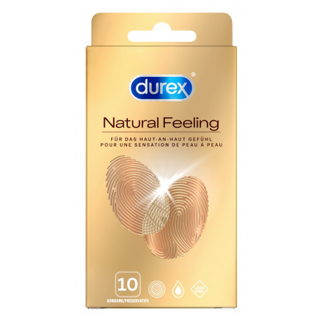 Durex Natural Feeling Easy Glide Ekstra Fugtige Kondomer