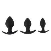 Black Velvets Anal Training Silikone Buttplug Sæt