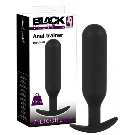 Black Velvets Anal Training Silikone Buttplug