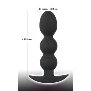 Black Velvets Heavy Beads Kugle Buttplug
