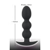 Black Velvets Heavy Beads Kugle Buttplug
