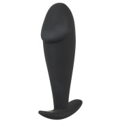 Black Velvets Silikone Buttplug med Penishoved