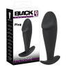 Black Velvets Silikone Buttplug med Penishoved