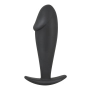 Black Velvets Silikone Buttplug med Penishoved