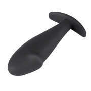 Black Velvets Silikone Buttplug med Penishoved