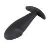 Black Velvets Silikone Buttplug med Penishoved