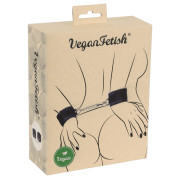 Vegan Fetish Bondage Manchetter med Velcro