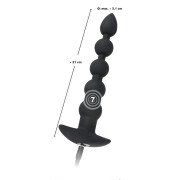 Black Velvets Genopladelig Silikone Analkugle Stav