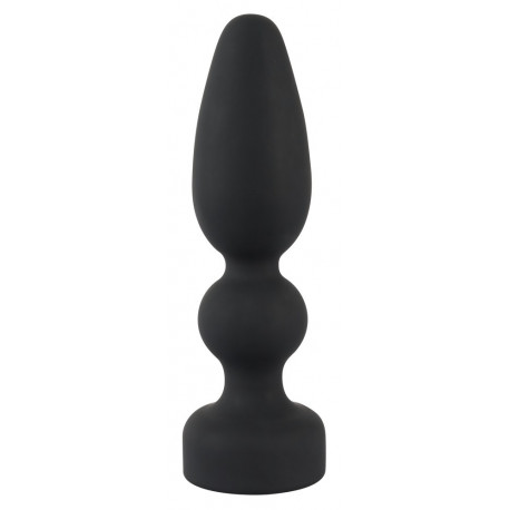 Black Velvets Stor Silikone Buttplug