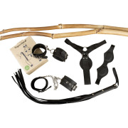 Vegan Fetish Bondage Sæt med Pisk