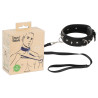 Vegan Fetish Slave Halsbånd med Line