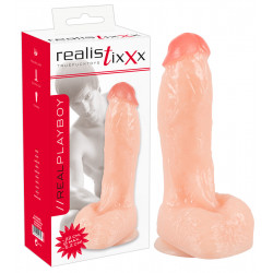 Realistixxx Real Playboy Stor Dildo med Sugekop