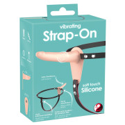 You2Toys Opladelig Strapon Silikone Vibrator