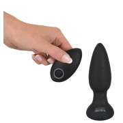 Black Velvets Fjernbetjent Roterende Anal Plug
