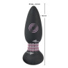 Black Velvets Fjernbetjent Roterende Anal Plug