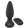 Black Velvets Fjernbetjent Pulserende Anal Plug