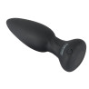 Black Velvets Fjernbetjent Pulserende Anal Plug