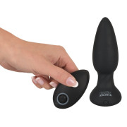 Black Velvets Fjernbetjent Pulserende Anal Plug