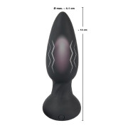 Black Velvets Fjernbetjent Pulserende Anal Plug