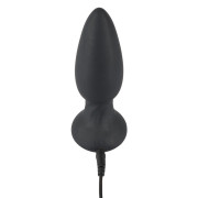 Black Velvets Fjernbetjent Pulserende Anal Plug