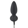 Black Velvets Fjernbetjent Pulserende Anal Plug