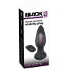 Black Velvets Fjernbetjent Pulserende Anal Plug