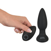 Black Velvets Fjernbetjent Anal Plug med Vibrator