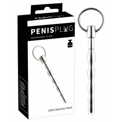 Stål Penis Plug med Ring