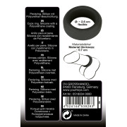 Black Velvets Kraftig Silikone Penisring