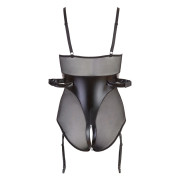 Cottelli Bondage Åben Wetlook Bodystocking