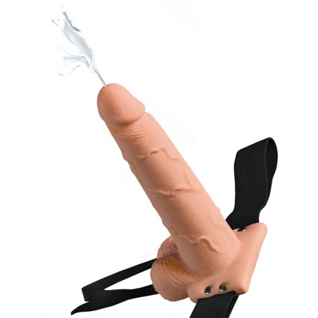 Fetish Fantasy Hul Strap On med Sprøjte Dildo