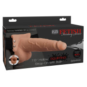 Fetish Fantasy Hul Strap On med Sprøjte Dildo
