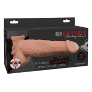 Fetish Fantasy Hul Strap On med Sprøjte Dildo