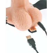 Fetish Fantasy Hul Strap On Vibrator med Trådløs Fjernbetjening