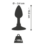 You2Toys Metal Buttplug med Sugekop