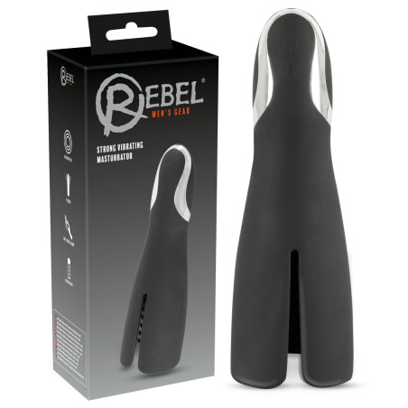 Rebel Nopret Masturbator med Kraftig Vibration