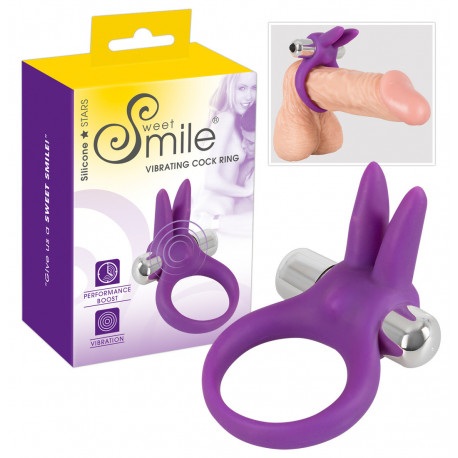 Sweet Smile Penisring med Vibrator