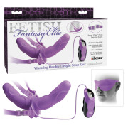 Fetish Fantasy Double Delight Dobbelt Strapon Silikone Vibrator