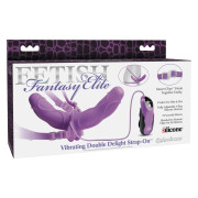 Fetish Fantasy Double Delight Dobbelt Strapon Silikone Vibrator