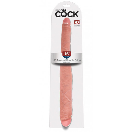 King Cock Konisk Dobbelt Dildo