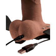 Fetish Fantasy Opladelig Hul Strap On Vibrator