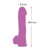 You2Toys Glow in the Dark Selvlysende Dildo Silikone