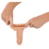 Realistixxx Extension Penis Sleeve med Testikelring
