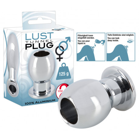 You2Toys Metal Lust Tunnel Plug