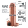 Fantasy X-Tensions Real Feel Extension Penis Sleeve med Vibrator