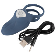 You2Toys Opladelig Dobbelt Penisring med Vibrator