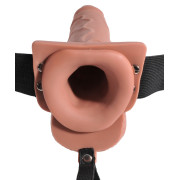 Fetish Fantasy Hul Strap On med Sprøjte Dildo