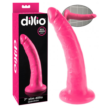 Dillio Slim Realistisk G-Punkts Dildo